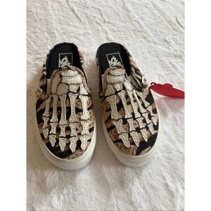 NWT VANS Slip-On Mules Hazy Bones Size 5